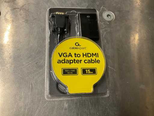 cablexpert VGA to HDMI Adapter Cable (17x)