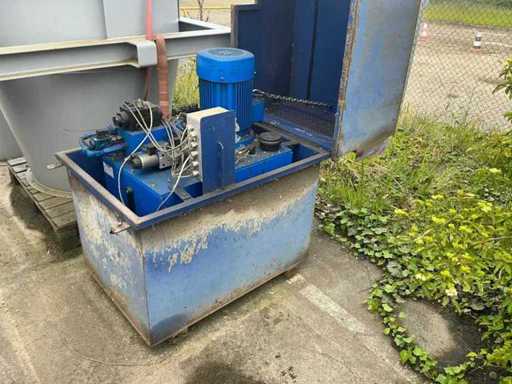 Hydraulic pump unit