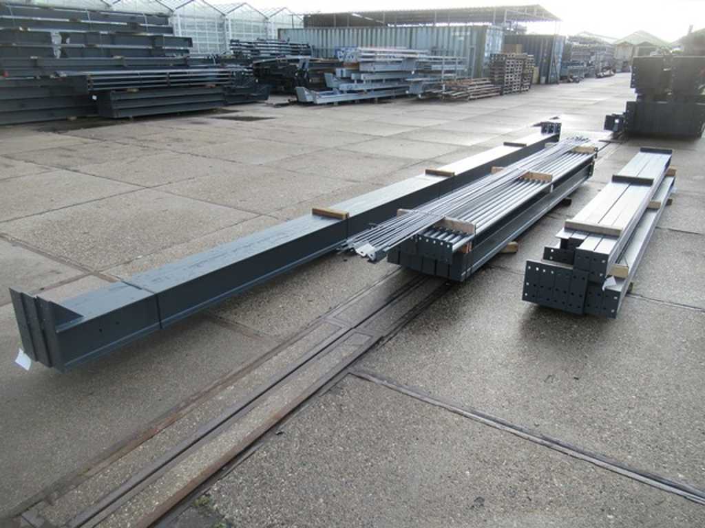 Construction en acier toit plat 10,11 x 20,00 mètres (202m2)