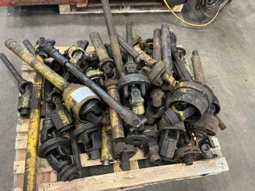 Partij aftak-as onderdelen