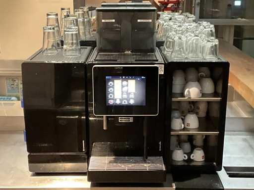 Franke - A600 - Macchina da caffè completamente automatica con refrigeratore per latte e scaldatazze
