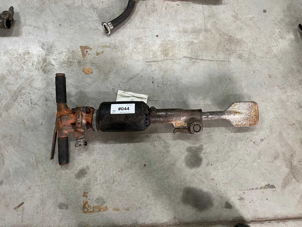 KRUPP - Pneumatic demolition hammer with insertion tool