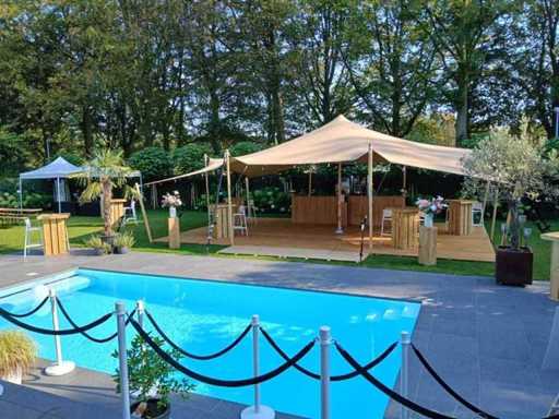 Eurostretch - namiot stretch 7.5x10 Kolor piasku