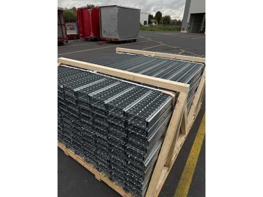 4 Tonnes galvanized steel floor panels