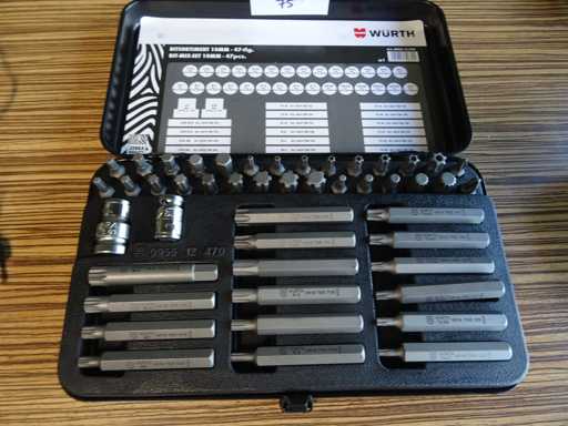 Würth - Bitset 47-dlg