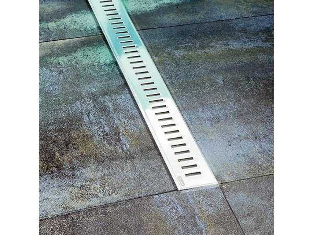 Product met beschadigde verpakking. Douchewaterafvoersysteem Ravak Zebra, 850 mm (MOD ID: 92781876)