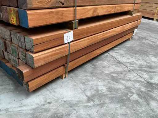 Hardhouten paal Okan (44x)