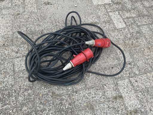 Krachtstroom Verlengkabel  (2x)