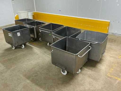 Mobile Edelstahltanks (7x)