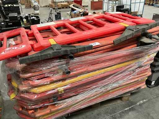 Diverse Kunststof afzethekken (25x)