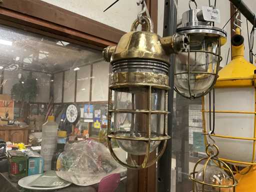 Vintage marine lamp