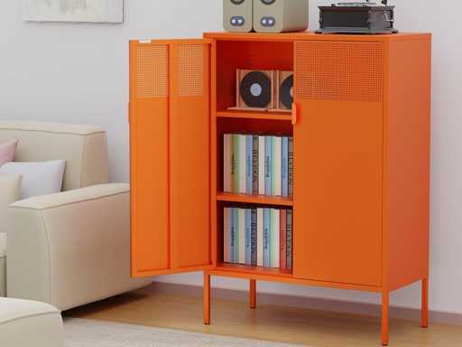 Metalen kastopslag, metalen kastopslag