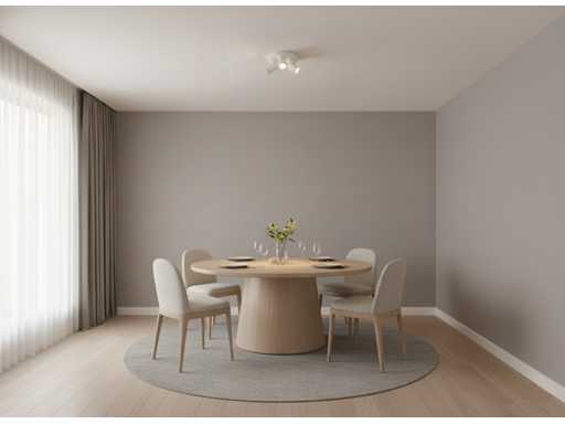 GU10 Luminaire rond spot monté en surface triple rotatif (12x)