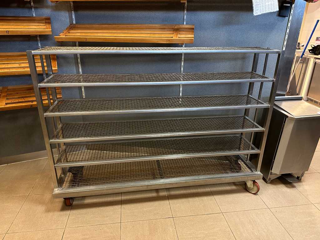 Van 't Wout - Stainless steel cooling trolley