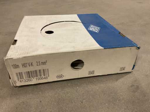 Eupen H07 V-K 2,5 mm² Box mit 100m Installationsdraht (2x)