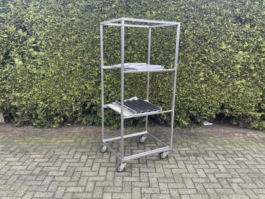 Stainless Steel Cooling Trolley