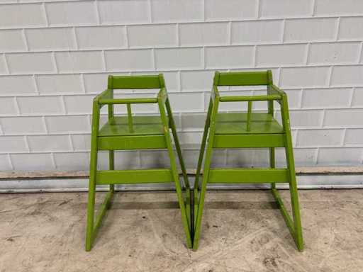 Chaise haute (2x)