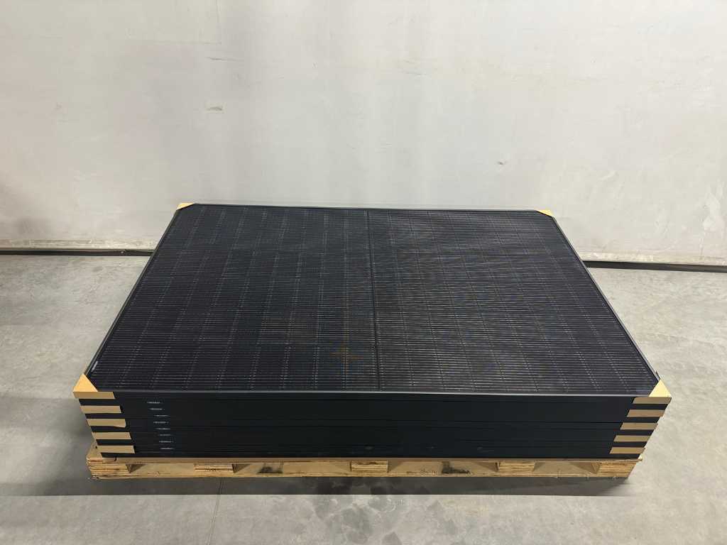 QN - set of 10 full black solar panels 420 wp (total 4.200 wp)