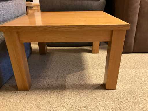 D?bowy stolik boczny