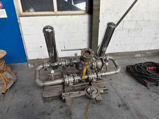 Instalarea filtrului din oțel inoxidabil Donaldson / Filtru pentru țevi P-EG 0288 (2019)