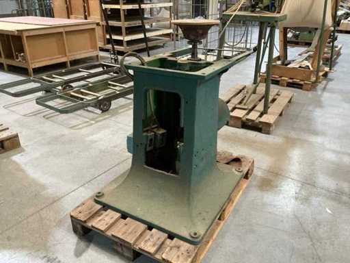 Oude kantschuurmachine