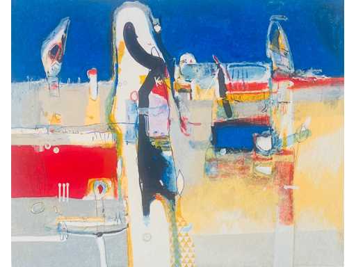 Kantcho Kanev - kleurenzeefdruk