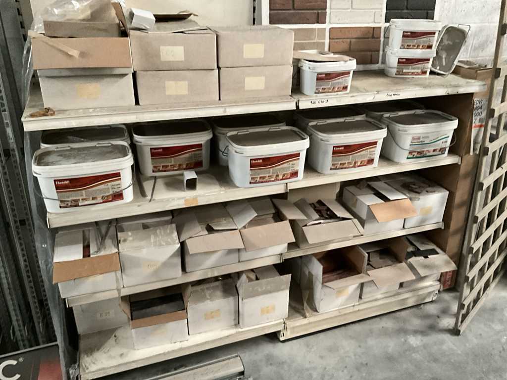 Approx. 35 boxes of various brick slips ELASTOLITH