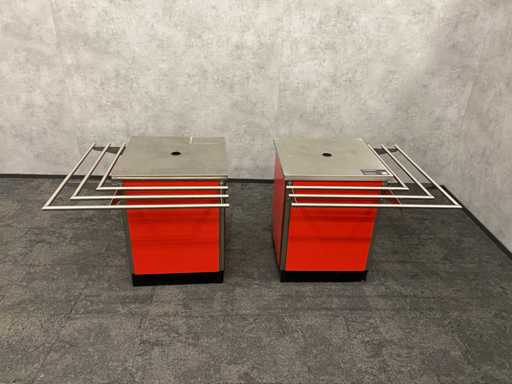 2x ghișeu mobil de catering