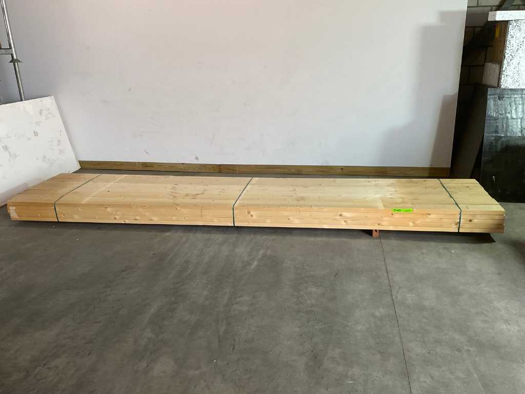 spruce board 510x17x4.5 cm (10x)
