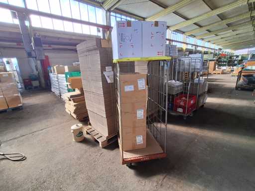   Trolley 160 / 250 G with packaging material