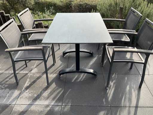 Pedrali - Table de terrasse (4x)
