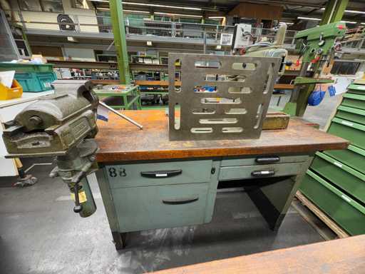   Workbench with contents