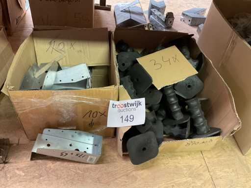 1 x partij bevestingsmaterialen