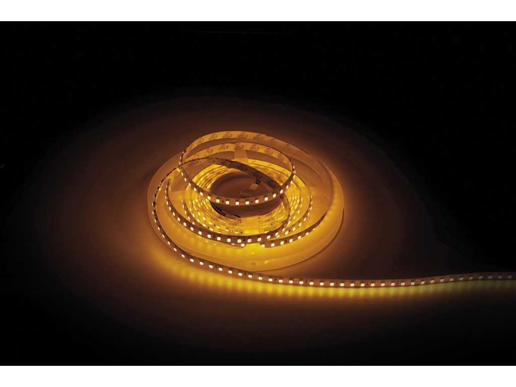 Artecta - Nastro Avana Giallo 120-24V - 5 m 3528 LED monocolore - Strisce LED (8x)