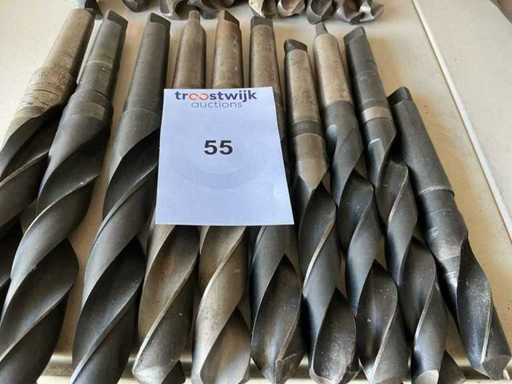 Lot Metal Drills HSS (10x)