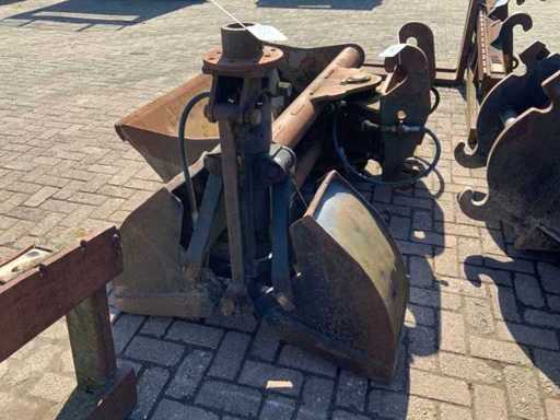 Seau à compression hydraulique