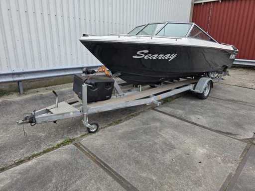 Searay / Doornwaard - Slickcraft 177 - Speedboat with trailer and Mercury engine 170 hp