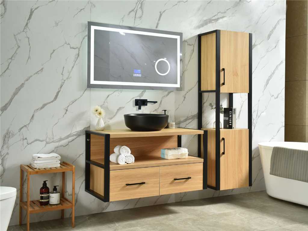 Bathroom furniture Model 2 natural oak 100 cm