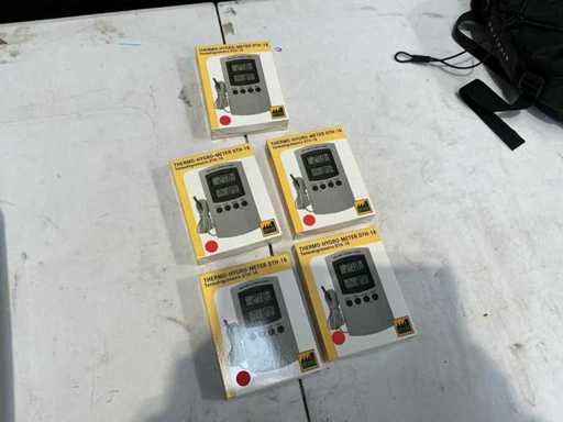 Das Pure Factory DTH-16 Thermo-Hygrometer (5x)