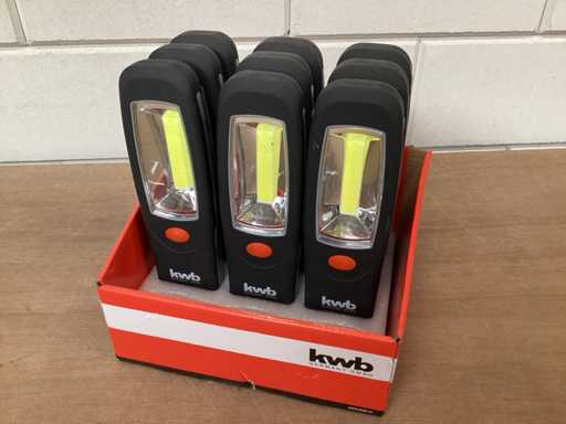 KWB Lampada da lavoro a LED con magnete (9x)