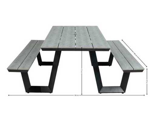 Bancă de picnic - Set de grădină