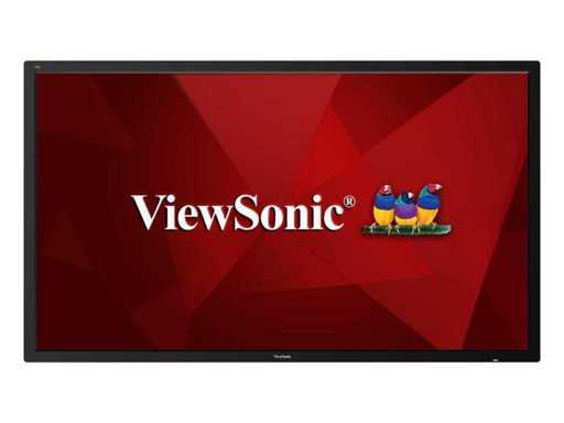 ViewSonic - VSI16869 - CDE7500 - Televisie - 74 inch - 4K ultra HD - Commercieel Display