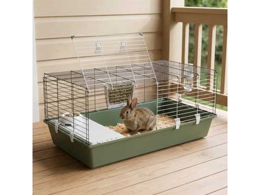 Large cage for rabbits and guinea pigs