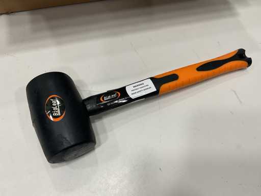 6 gumowych młotków włókna stalowych