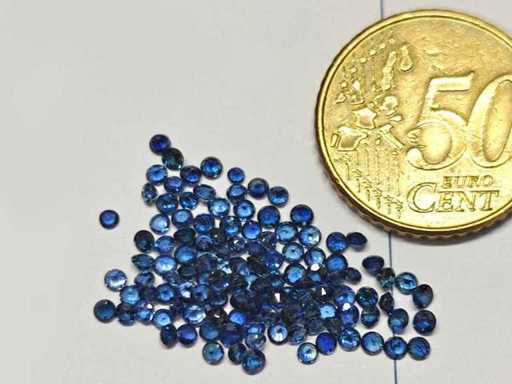 122 Natural Blue Sapphire – Round Shape – 7.85 Cts 