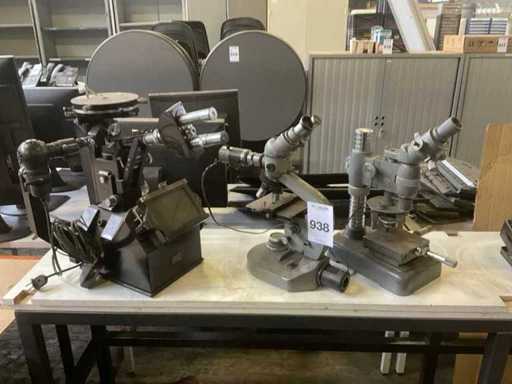 Mikroskop Leitz, Leica (3x)