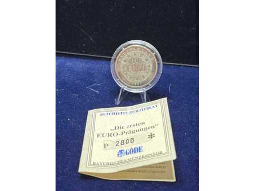 Le prime monete in euro | Moneta commemorativa 10 Euro 1997