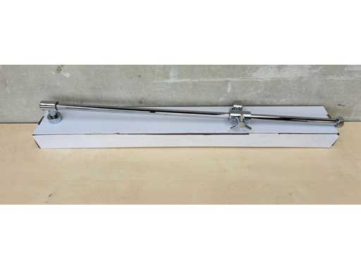 Bară de duș din alamă cromată 