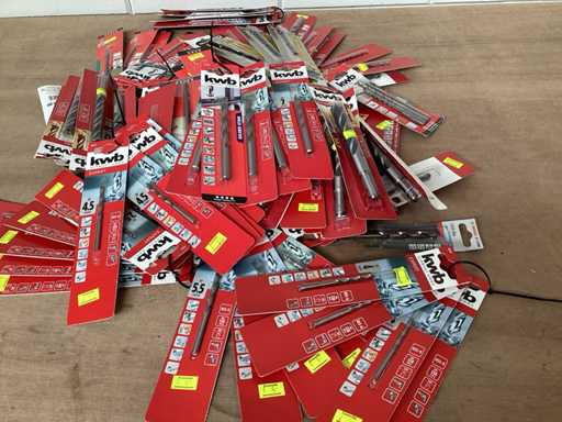 Lotto di miscela KWB varie punte (105x)