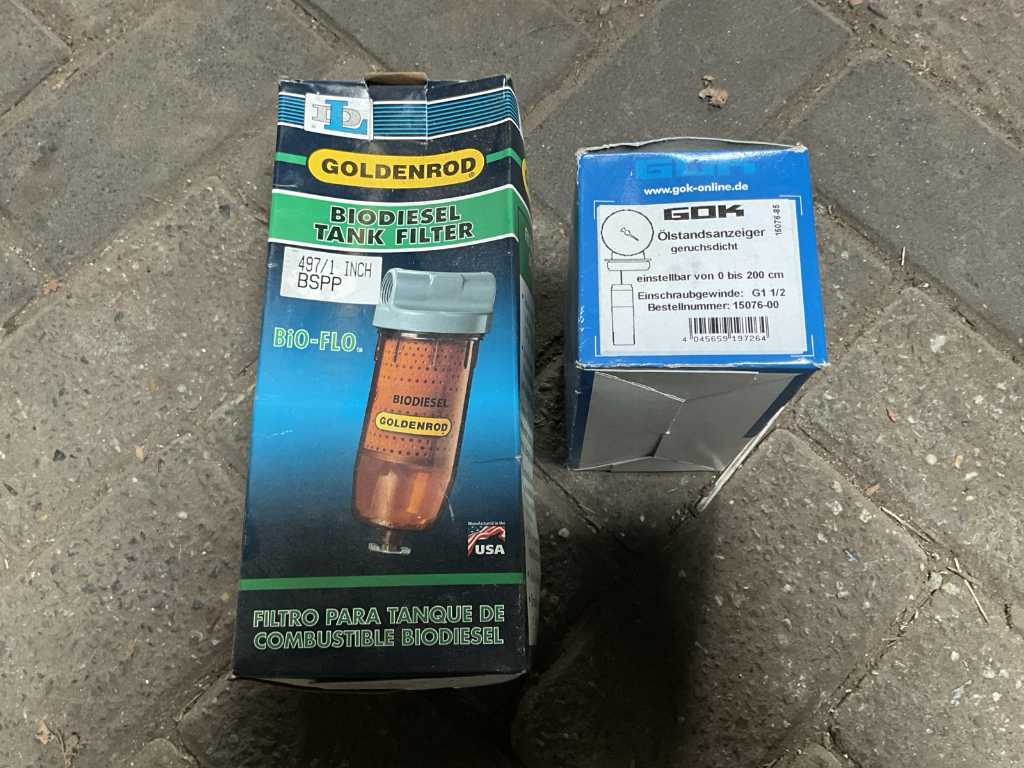 Goldenrod 497/1 Biodiesel tank filter (10x)